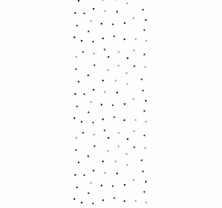 Papel tapiz geométrico triángulos dispersos - TenVinilo