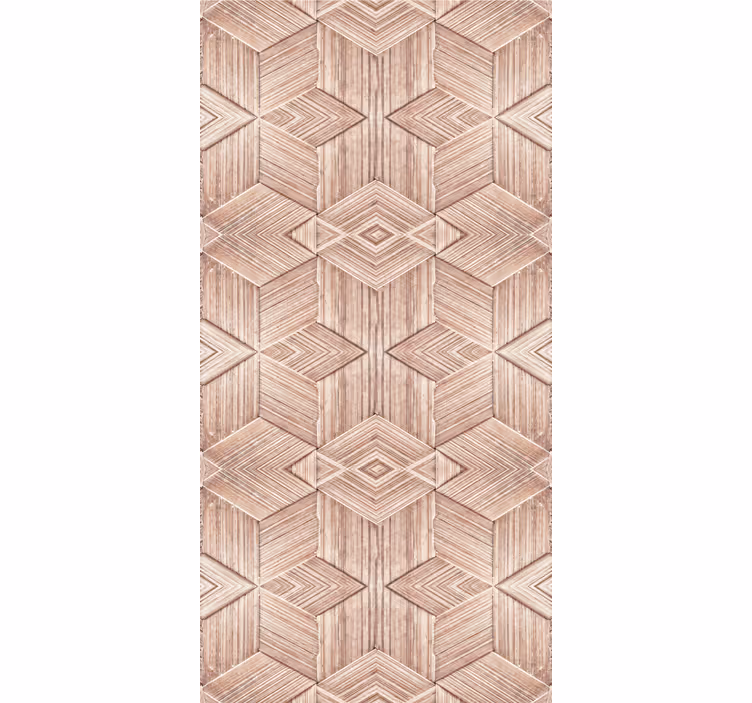 Papel pintado imitación madera Efecto de textura de madera clara - TenVinilo
