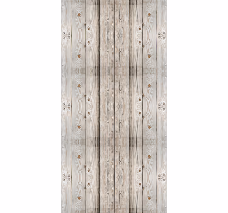 Papel tapiz madera simulación de tablón rústico - TenVinilo