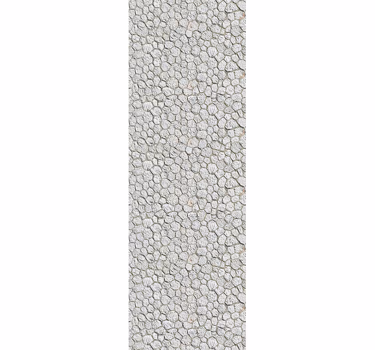 Papel tapiz textura mosaico de guijarros - TenVinilo