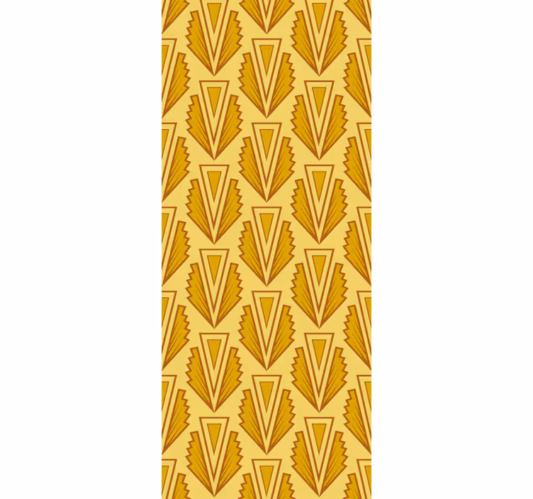 Papel tapiz geométrico patrón chevron elegante - TenVinilo