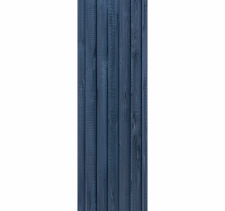 Papel tapiz madera estilo madera cruda azul - TenVinilo