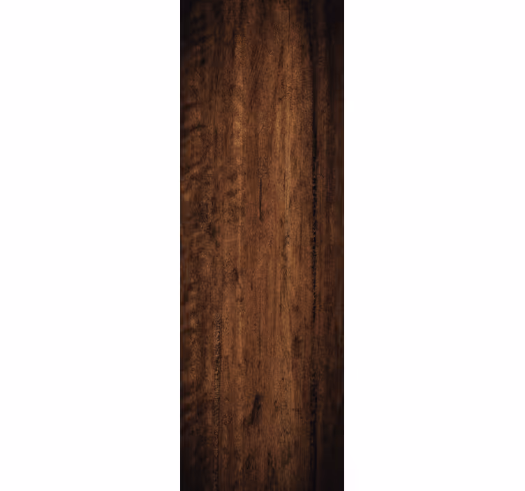 Papel tapiz madera madera oscura patinada cruda - TenVinilo