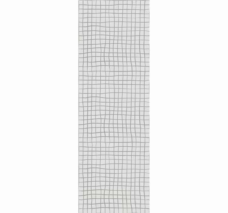 Papel pintado cuadros Patrón de líneas abstractas irregulares - TenVinilo