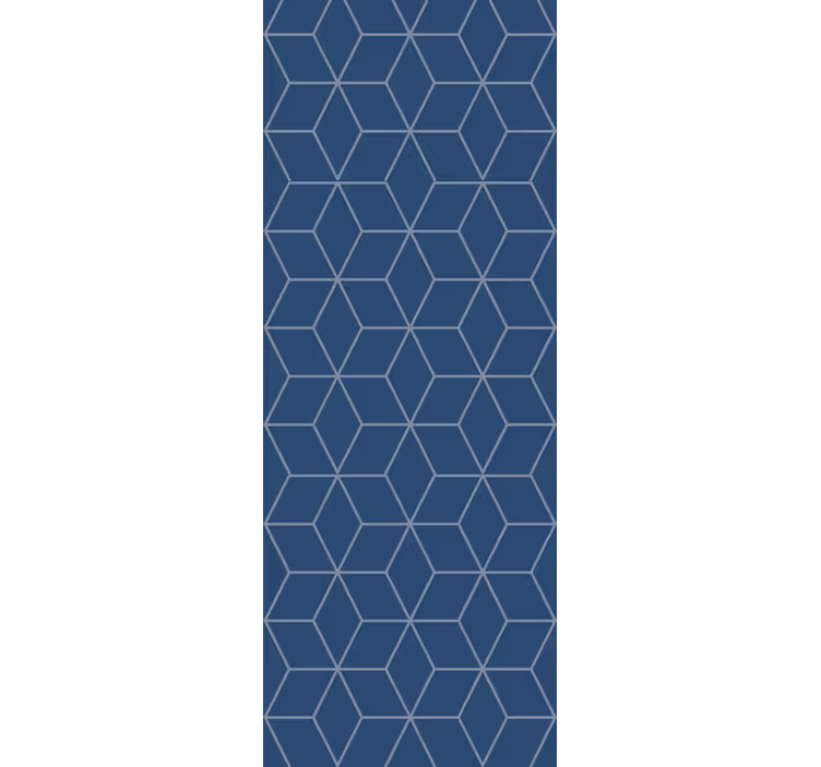 Papel tapiz geométrico diseño de patrón hexagonal - TenVinilo