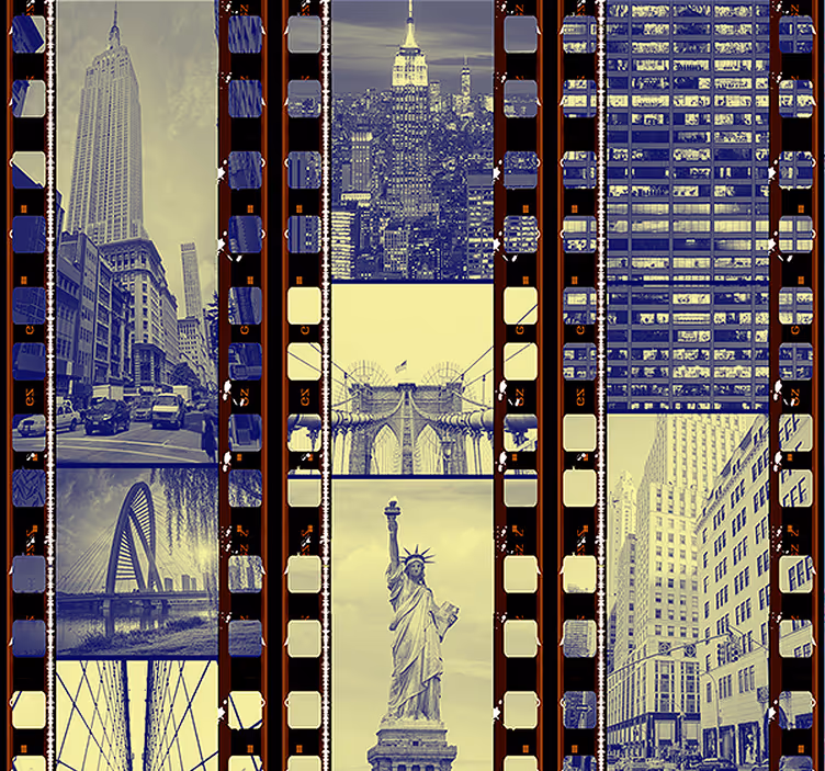 Papel ciudad imágenes nueva york - TenVinilo
