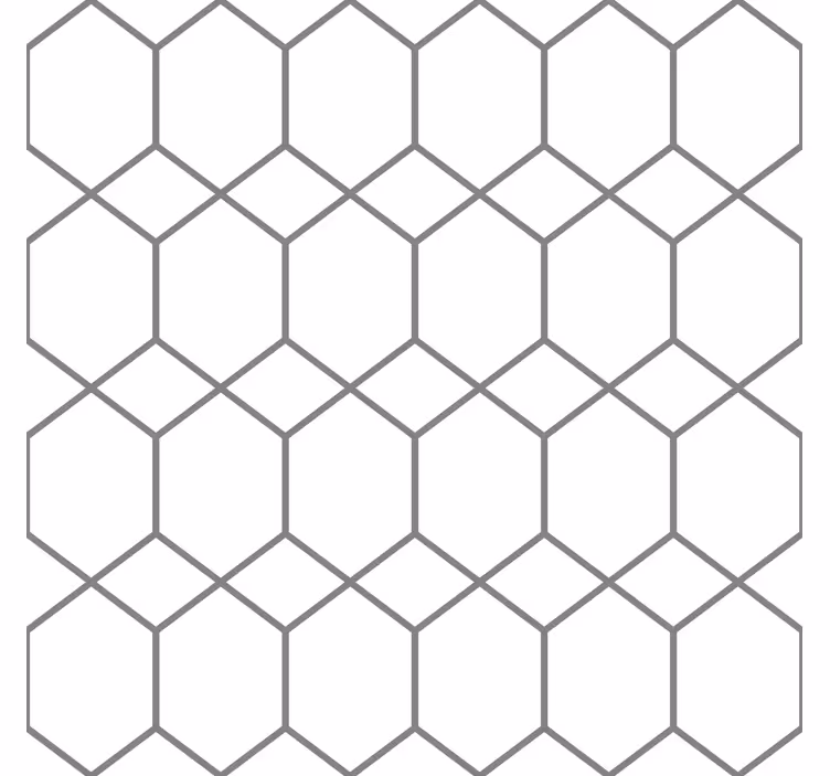 Papel pintado geométrico patrón entrelazado - TenVinilo