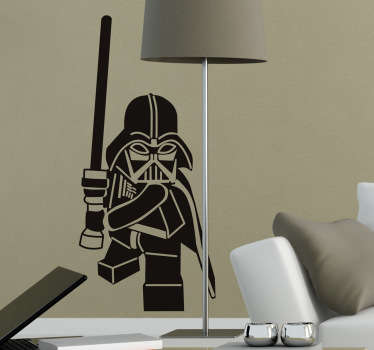 Vinilo decorativo figurita Vader