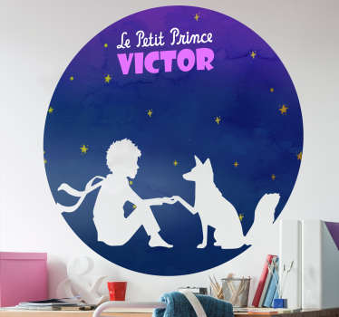 Vinilo personalizable el Principito