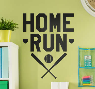 Vinilos baseball home run