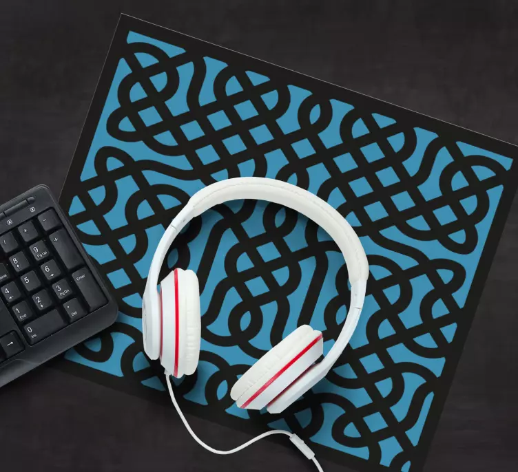 Alfombrilla ratón original Tema del tatuaje tribal - TenVinilo