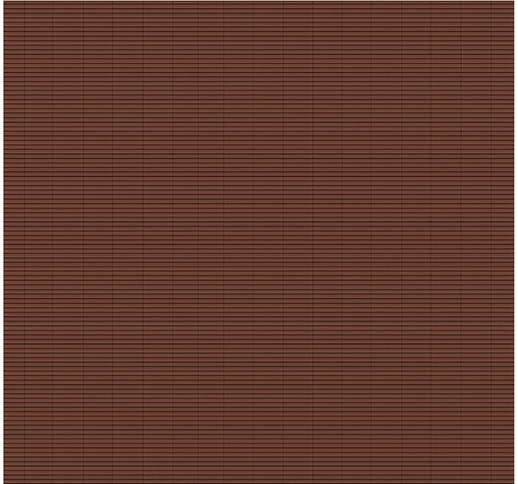 Persiana enrollable para comedor efecto bambú marrón chocolate - TenVinilo