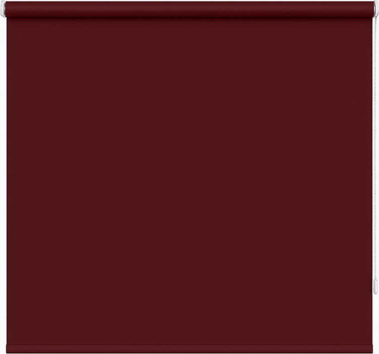 Persiana enrollable para comedor color burdeos profundo - TenVinilo