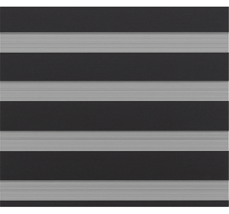 Persiana enrollable oficina protección solar negra - TenVinilo