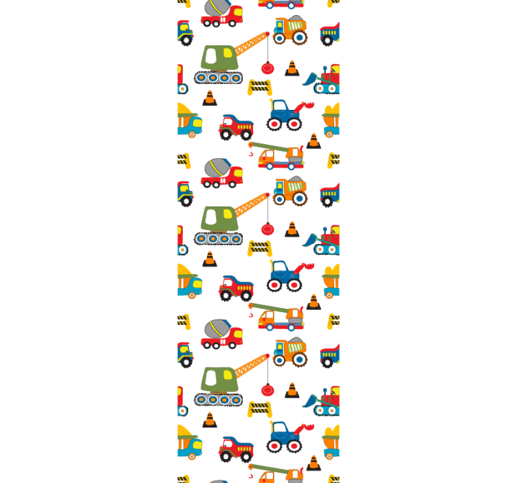Persiana enrollable infantil alegría constructiva - TenVinilo