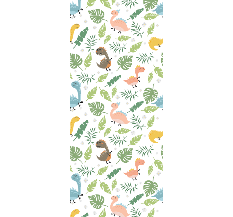Persiana enrollable infantil colores pastel bosque - TenVinilo