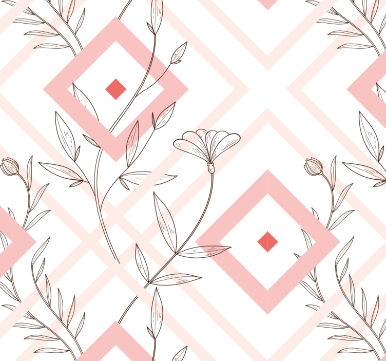 Persiana enrollable moderno rombos mapuche - TenVinilo