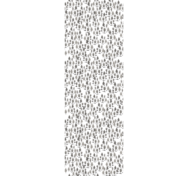 Persiana enrollable moderno patrón de árboles pequeños - TenVinilo