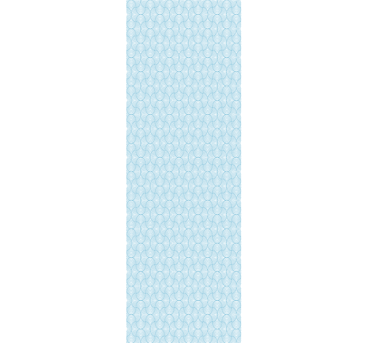 Persiana enrollable moderno patrón de olas diferente - TenVinilo