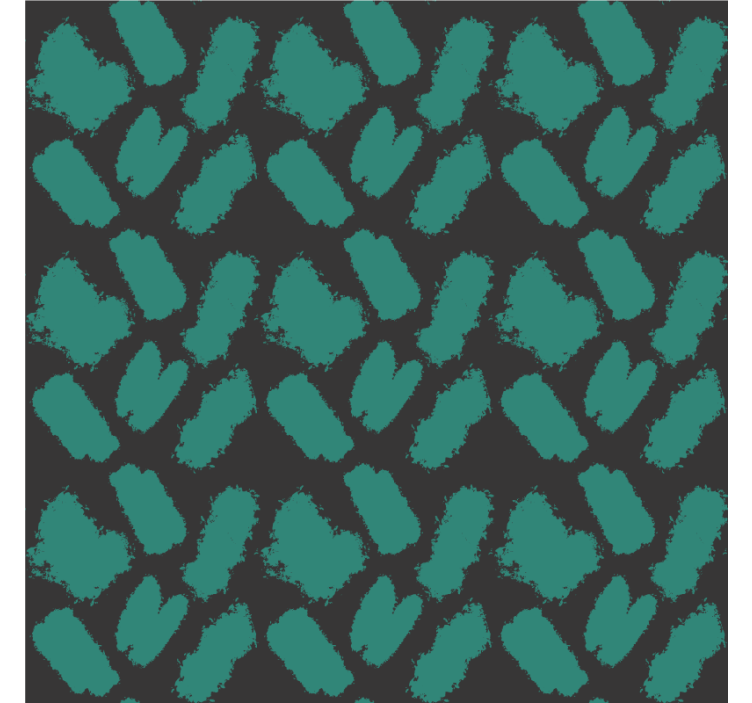 Persiana enrollable moderno pintura negra y verde - TenVinilo