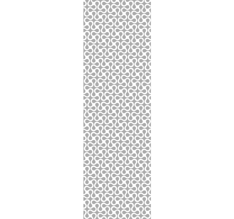 Persiana enrollable moderno torbellino blanco - TenVinilo