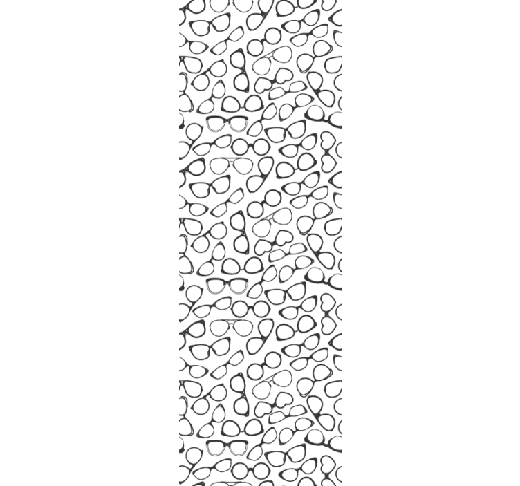 Persiana enrollable moderno gafas de sol con patrón simple - TenVinilo