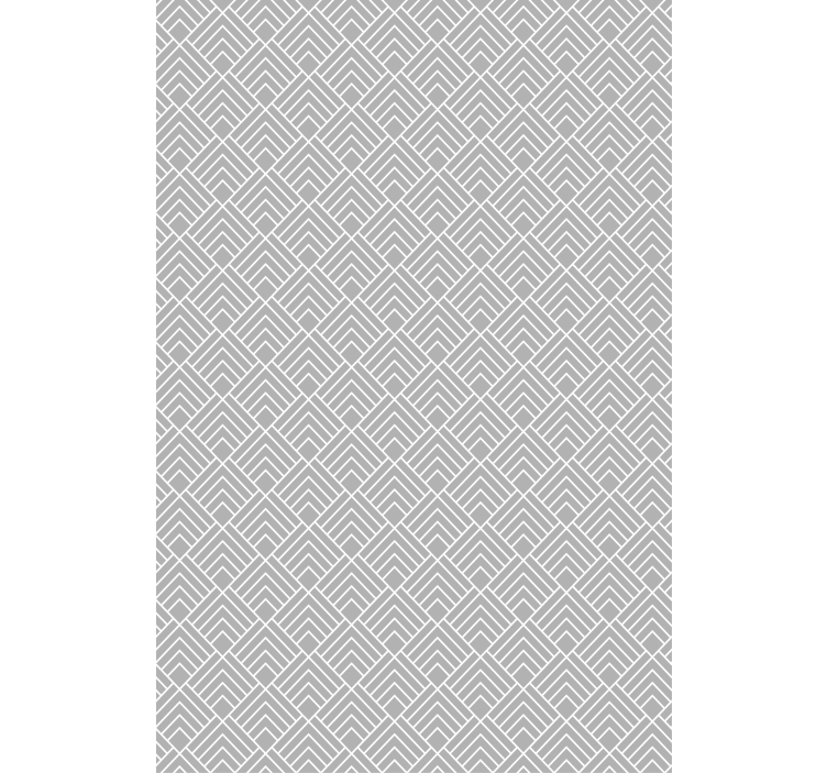 Persiana enrollable gris con líneas gris claro en zig zag - TenVinilo