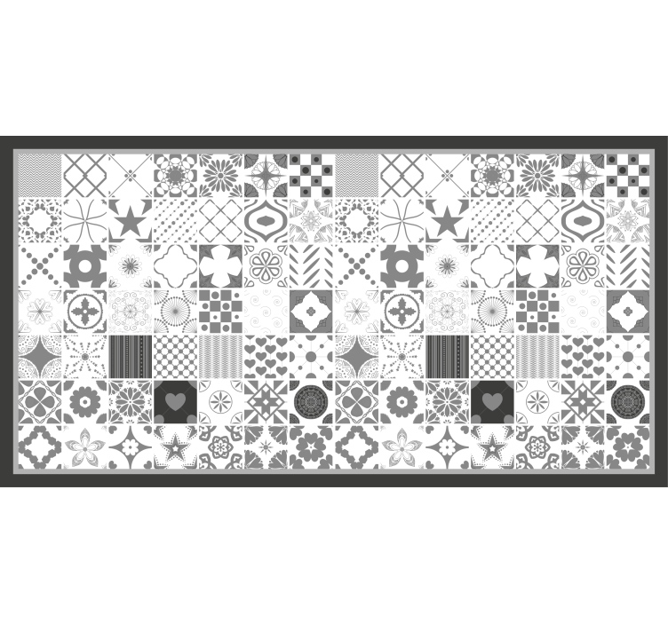 Persiana enrollable gris azulejos trujillo - TenVinilo