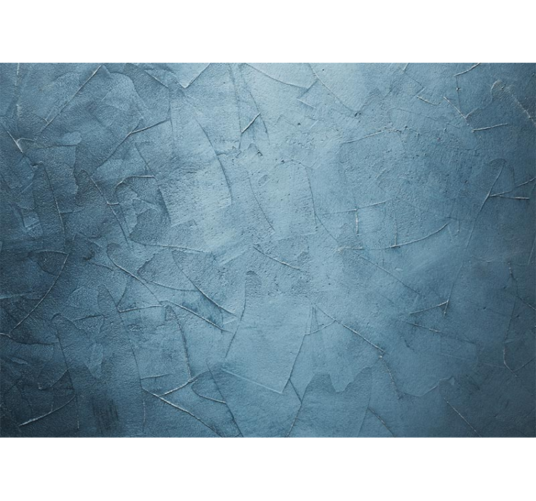 Persiana enrollable salón mural de mármol azul marino - TenVinilo