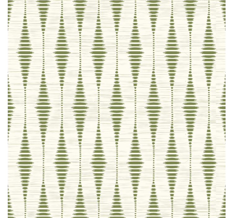 Persiana enrollable moderno verde musgo ikat - TenVinilo