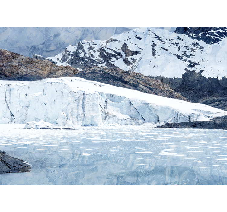 Persiana enrollable salón glaciar pastoruri - TenVinilo