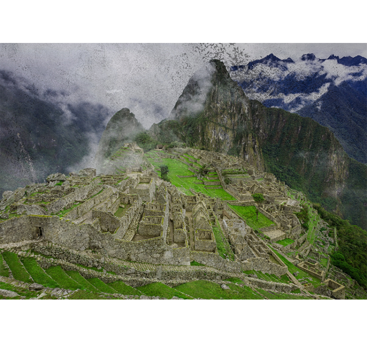 Persiana enrollable salón machu picchu - TenVinilo
