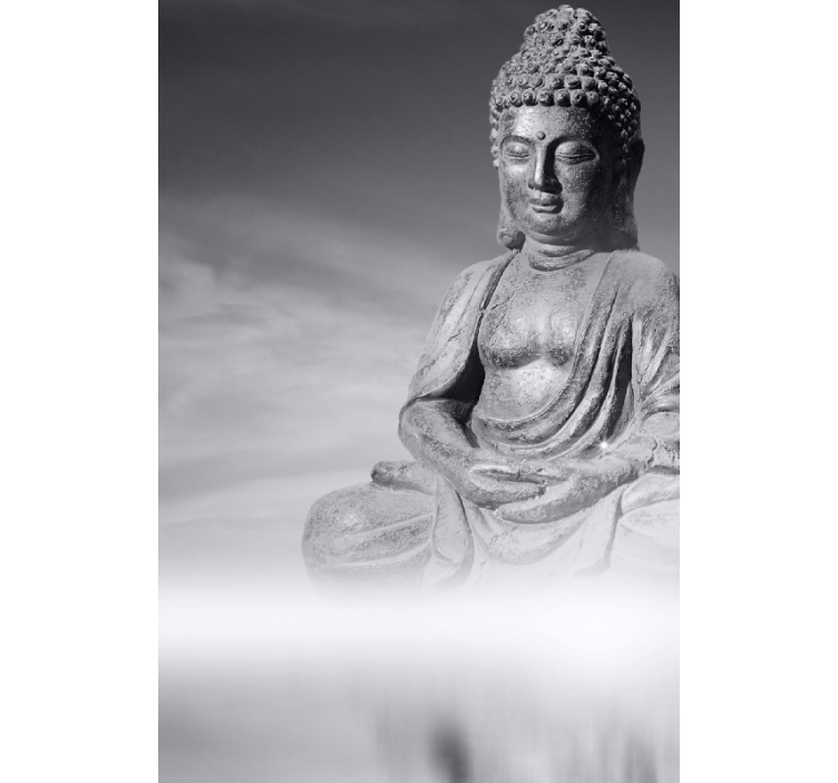 Persiana enrollable salón buddha zen - TenVinilo