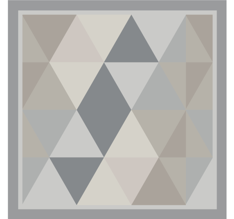 Persiana enrollable gris triángulos gris pantone - TenVinilo