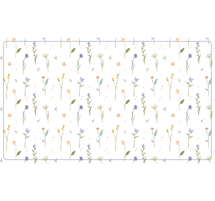 Persiana enrollable blanca ramas pequeñas de primavera - TenVinilo