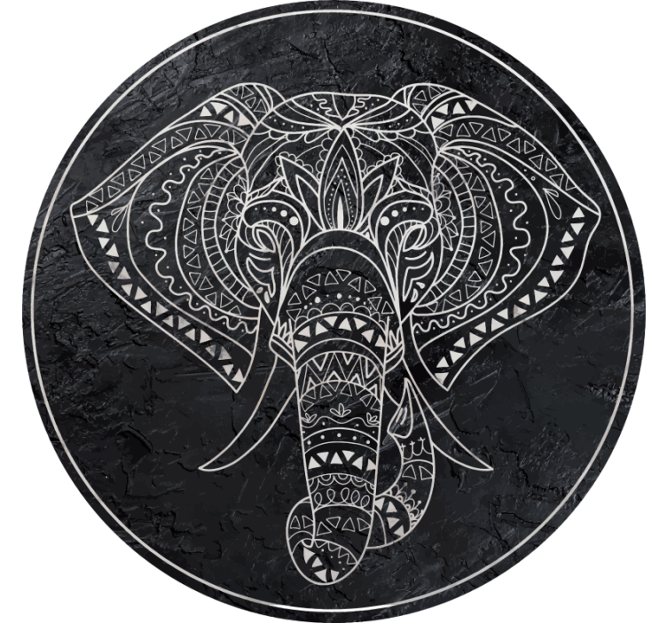 Persiana enrollable para cuarto textura mármol elefante - TenVinilo