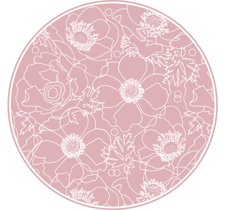 Persiana enrollable para cuarto pintura rosa elegante - TenVinilo