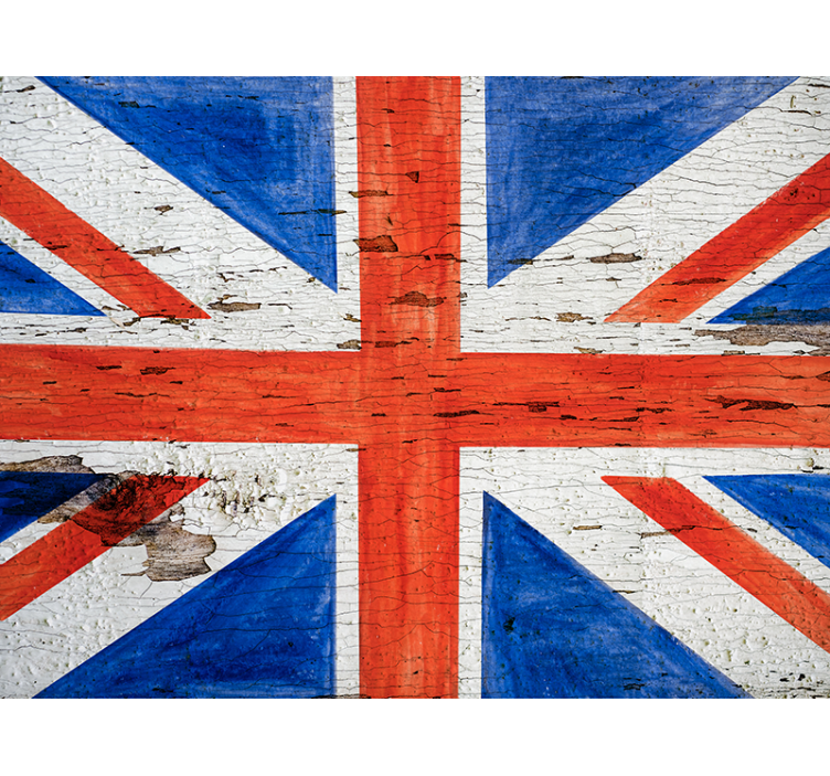 Persiana enrollable para cuarto estilo urbano bandera uk - TenVinilo