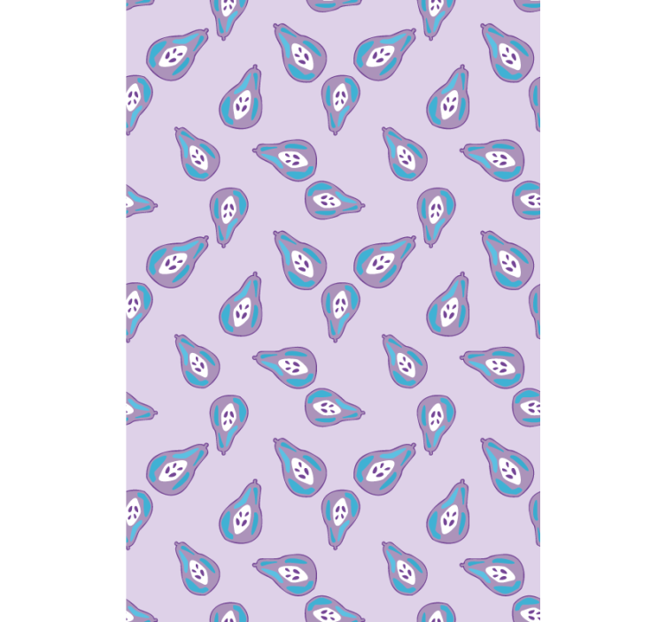 Persiana enrollable frutas patrón de pera juguetón - TenVinilo