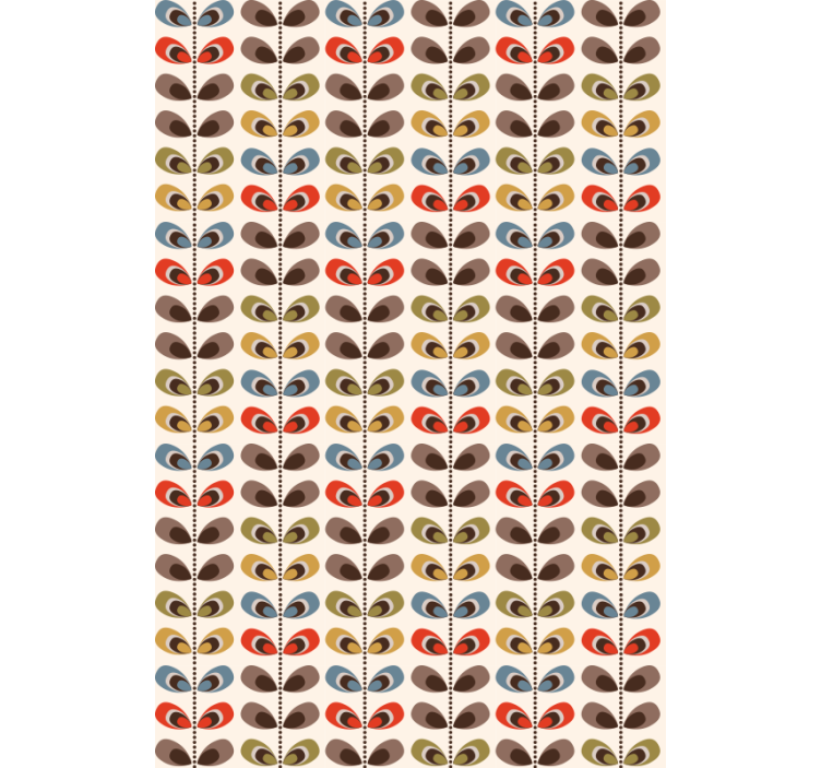 Estor clásico patrón de ojos - TenVinilo