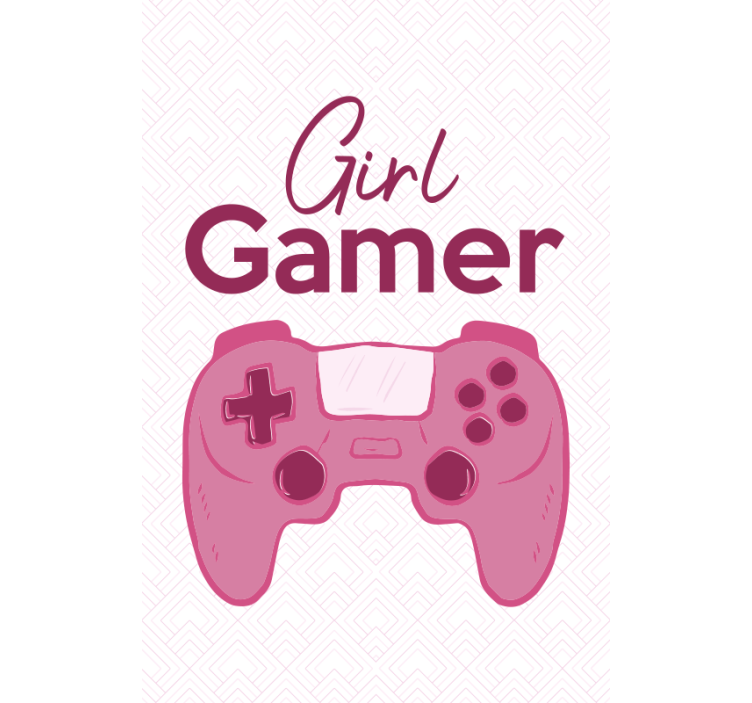 Estor friki Chica gamer - TenVinilo