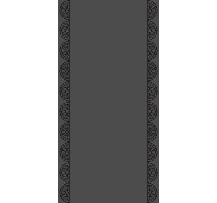 Persiana enrollable textura patrón geométrico circular - TenVinilo