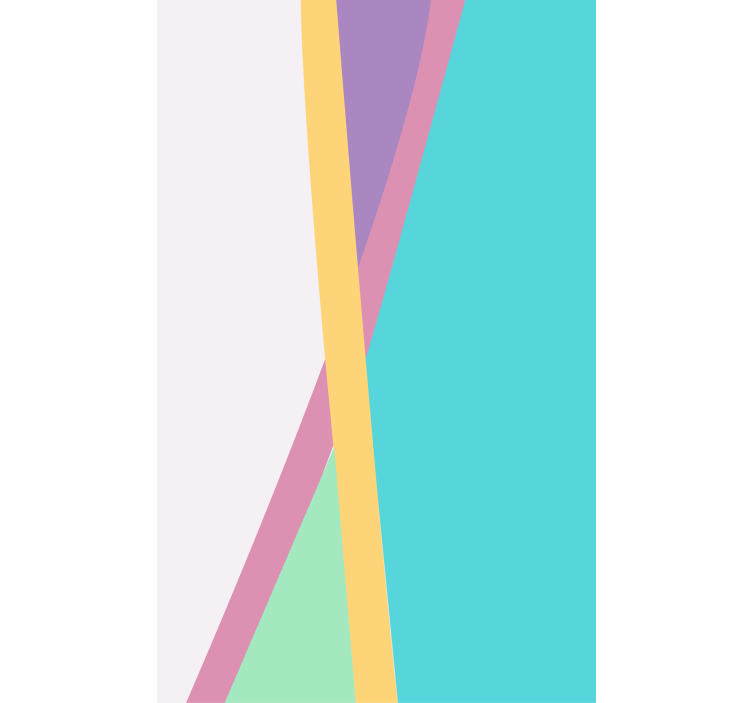 Persiana enrollable moderno patrones geométricos coloridos - TenVinilo