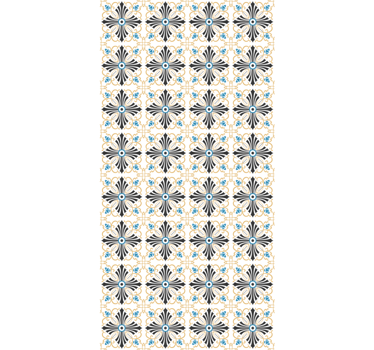 Persiana enrollable para cocina elegante motivo botánico - TenVinilo