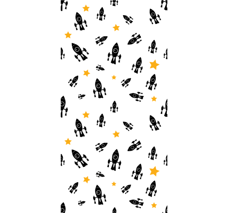 Persiana enrollable geek aventura de la estrella cohete - TenVinilo