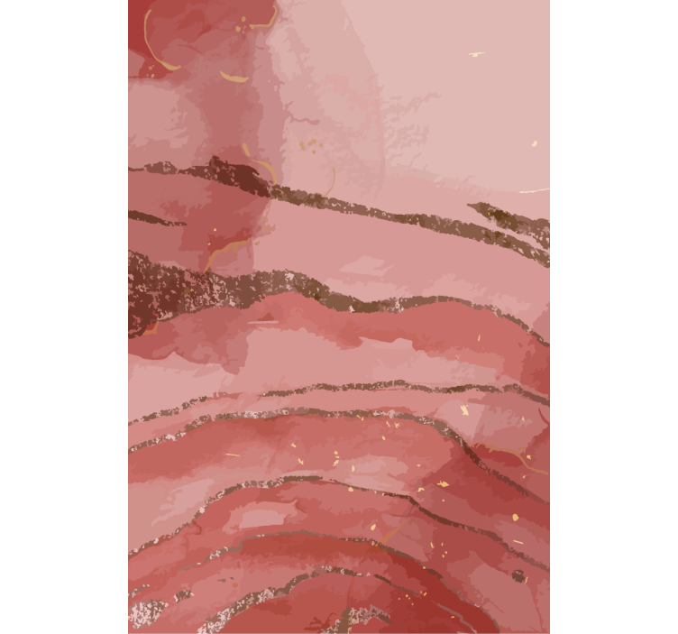 Estor moderno Acuarela rosa brillante - TenVinilo