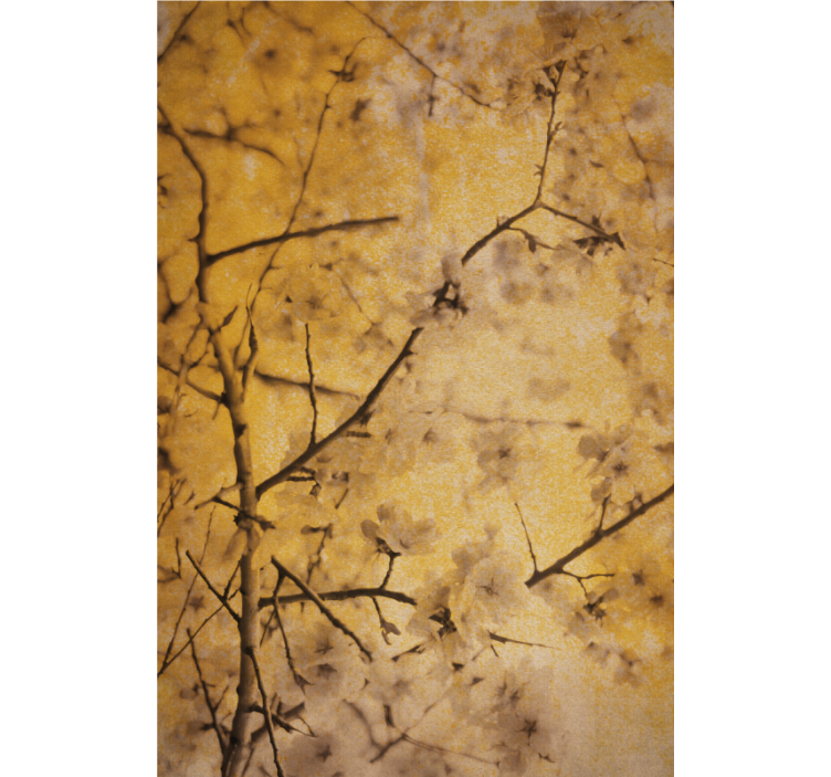 Persiana enrollable flores ramitas de sakura - TenVinilo