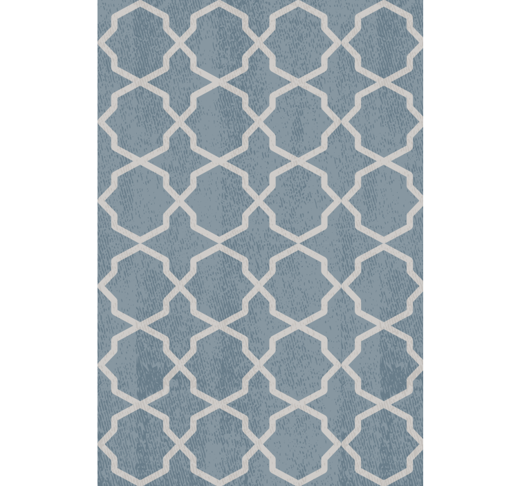 Persiana enrollable moderno enfoque de diseño geométrico - TenVinilo