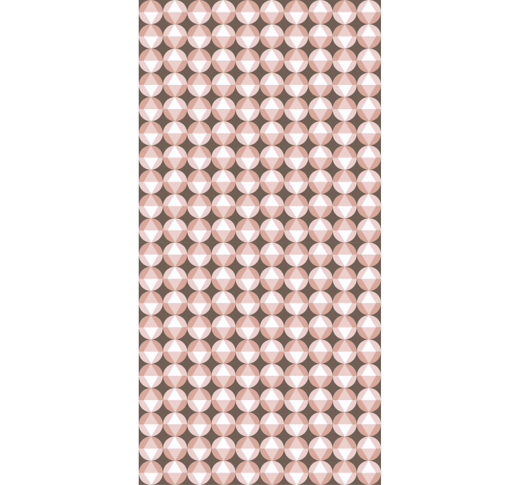 Persiana enrollable textura configuración geométrica - TenVinilo