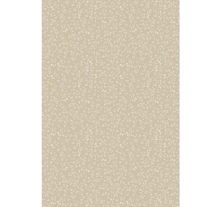 Persiana enrollable flores tema de hoja suave - TenVinilo